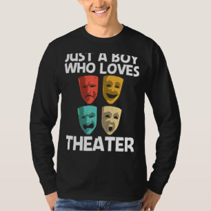 T-shirt Meilleur Théâtre Pour Garçons Enfants Broadway Thé