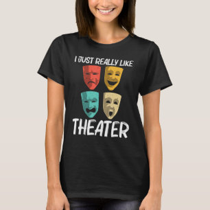 T-shirt Meilleur Théâtre Pour Hommes Femmes Broadway Théât