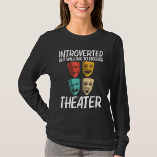 T-shirt Meilleur Théâtre Pour Hommes Femmes Comédie Musica