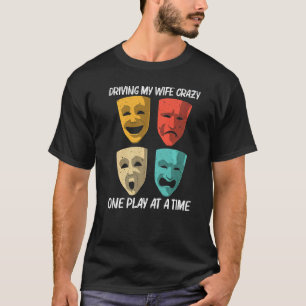 T-shirt Meilleur Théâtre Pour Hommes Garçons Broadway Musi