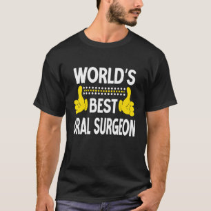 T-shirt Meilleur titre de poste de chirurgien buccal au mo