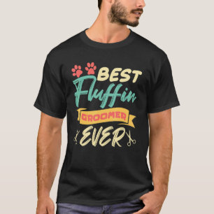 T-shirt Meilleur toiletteur de fluffin