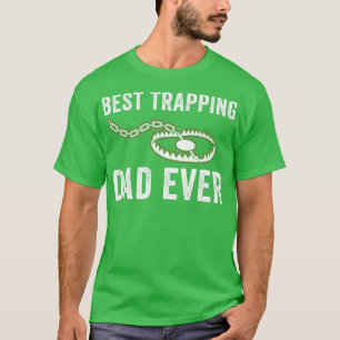 T-shirt Meilleur Trapper Papa Jamais Drôle Père Trapper Tr