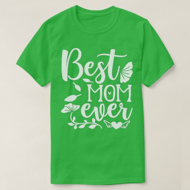 T-shirt Meilleur Tricot Maman Ever 264 (Design devant)