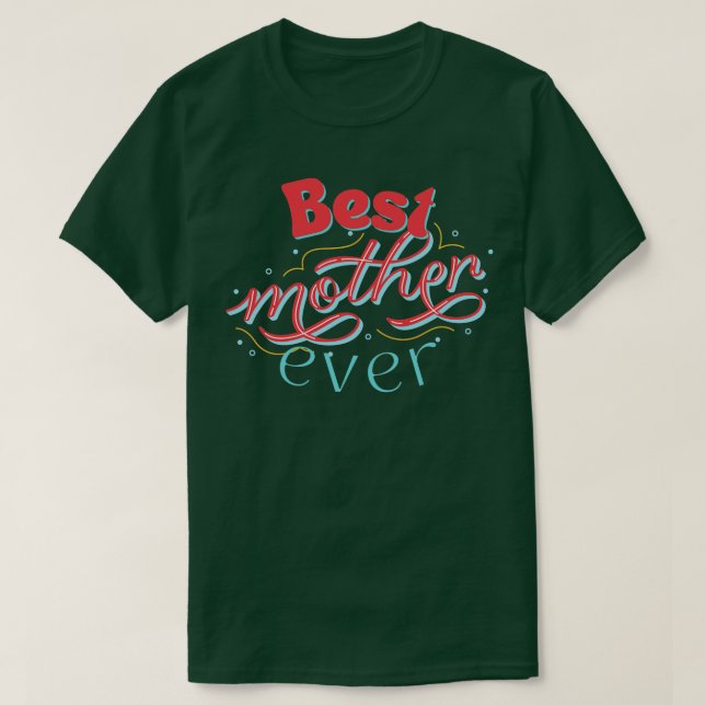 T-shirt Meilleur Tricot Maman Ever 276 (Design devant)