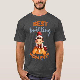T-shirt Meilleur Tricot Maman Ever 502