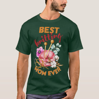 T-shirt Meilleur Tricot Maman Ever 504