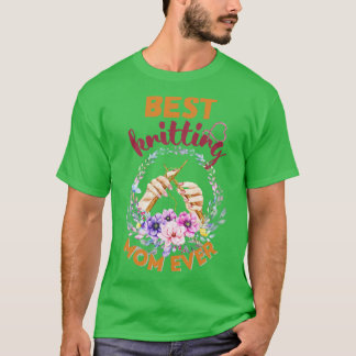 T-shirt Meilleur Tricot Maman Ever 595