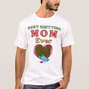 T-shirt Meilleur Tricot maman jamais