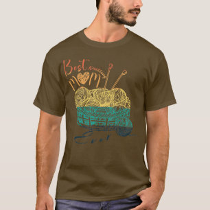 T-shirt Meilleur Tricot Maman toujours cadeau pour les mèr