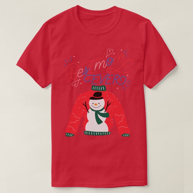 T-shirt Meilleur Tricot Maman Toujours drôle de design Tri (Design devant)