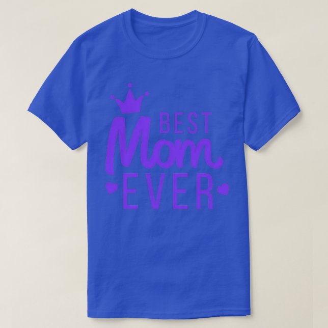 T-SHIRT MEILLEUR TRICOT MOM EVER 613 (Design devant)