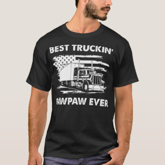 T-shirt Meilleur Truckin' Pawpaw Jamais Pour Papa Cadeau S