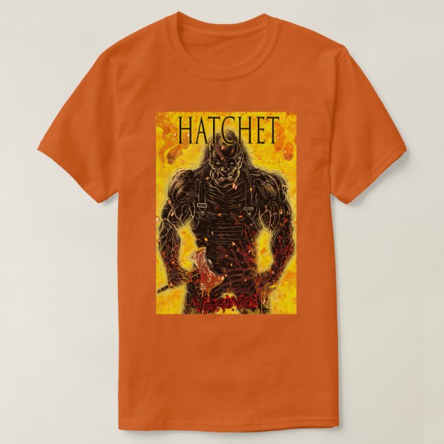 T-SHIRT MEILLEUR VENDEUR HATCHET MERCI 4 (Design devant)