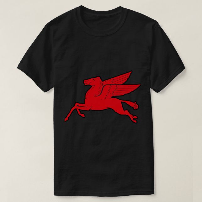 T-shirt MEILLEUR VENDEUR - mobil pegasus Marchandises Clas (Design devant)