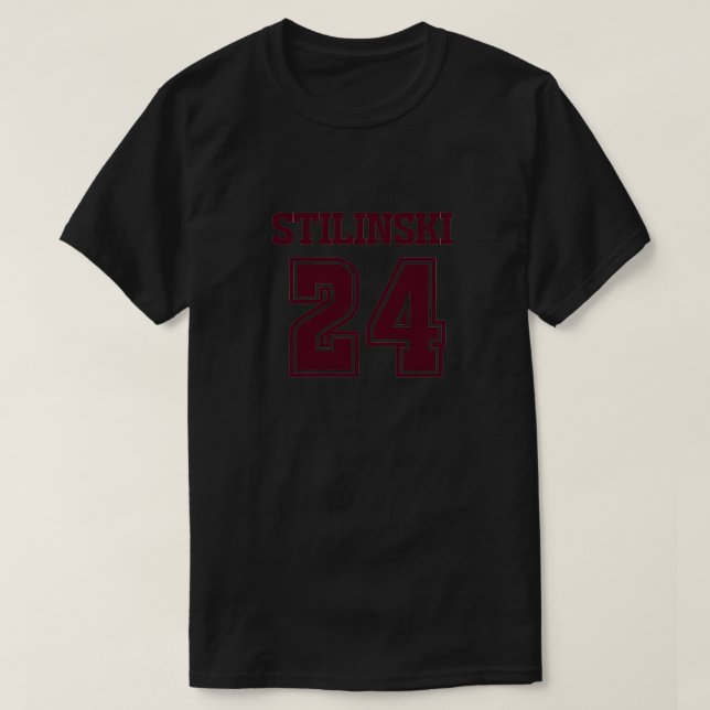 T-shirt MEILLEUR VENDEUR Stiles Stilinski Lacrosse Jersey  (Design devant)