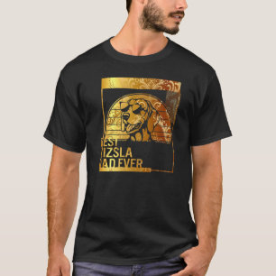 T-shirt Meilleur Vizsla Papa Ever chien papa pour hommes C