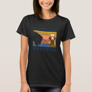 T-shirt Meilleur Vizsla Papa Jamais Chien Fête des pères 1