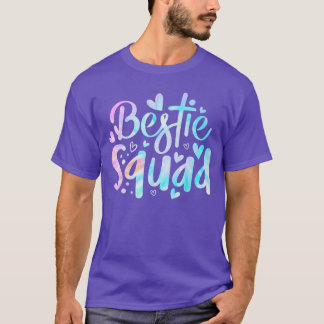 T-shirt Meilleure amie Funnyie Dye Best Friend Matching Be