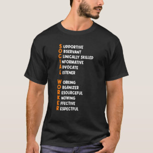 T-shirt Meilleure appréciation des travailleurs sociaux tr
