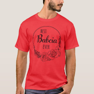 T-shirt Meilleure Babcia toujours grand-mère polonaise fem