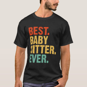T-shirt Meilleure baby-sitter Nanny