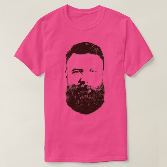 T-shirt meilleure barbe (Design devant)