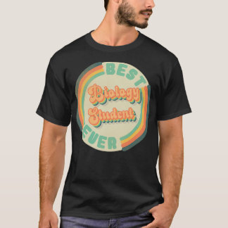 T-shirt Meilleure Biologie Étudiante Meilleure humour Biol