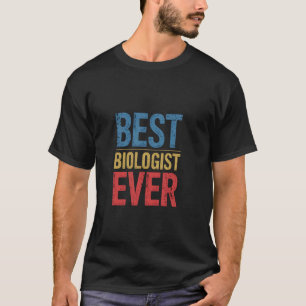T-shirt Meilleure biologiste épouse mari collègue femmes m