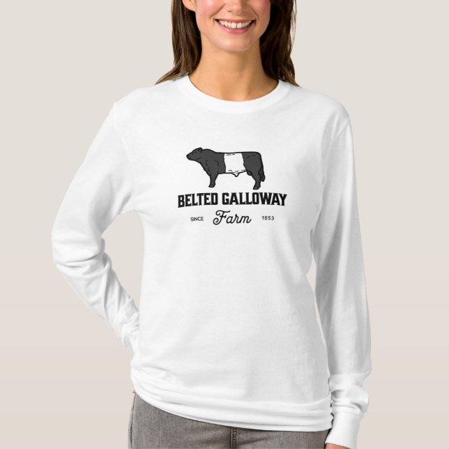 T-shirt Meilleure ceinture de bovins de race de bétail de  (Devant)