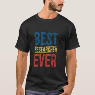 T-shirt Meilleure chercheuse jamais épouse mari collègue f