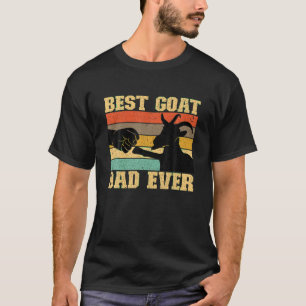 T-shirt Meilleure chèvre Papa Jamais chèvre Père chèvre Ch