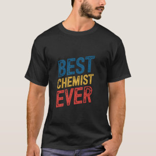 T-shirt Meilleure chimiste jamais épouse mari collègue fem