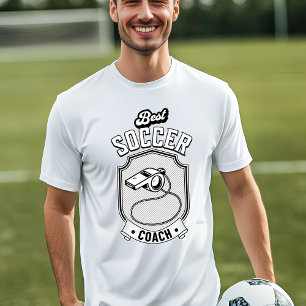 T-shirt Meilleure conception de sifflet de l'entraîneur de