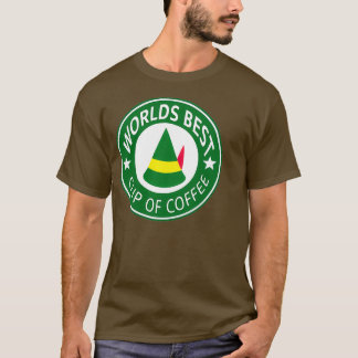 T-shirt Meilleure Coupe du monde de elfe de café