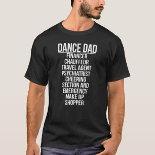 T-shirt Meilleure danse papa Danseuse père Danser papa