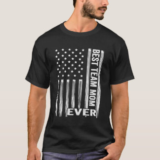 T-shirt Meilleure équipe mère toujours sports