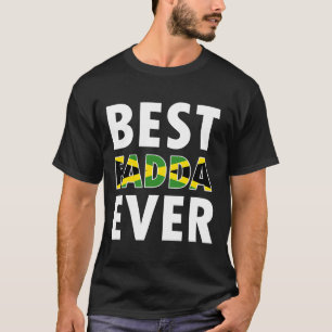 T-shirt Meilleure Fadda Jamaïcaine Jamaïcain Jamaïcain 