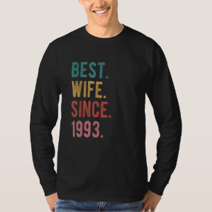 T-shirt Meilleure Femme depuis 1993 29ème anniversaire de 