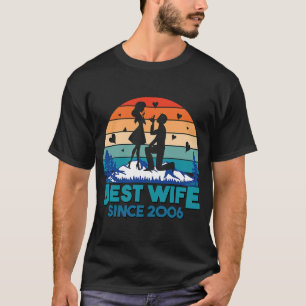 T-shirt Meilleure femme depuis 2006 Epic Vintage 14ème Mar