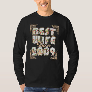 T-shirt Meilleure femme depuis 2009 11e anniversaire de Ma