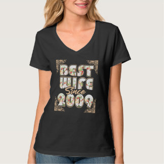 T-shirt Meilleure femme depuis 2009 11e anniversaire de Ma