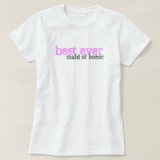 T-shirt Meilleure femme d'honneur
