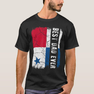 T-shirt Meilleure Fête des pères papa panaméen Jamais Pana