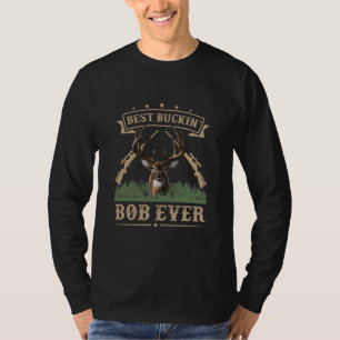 T-shirt Meilleure Fête des pères pour hommes Bob Ever Deer