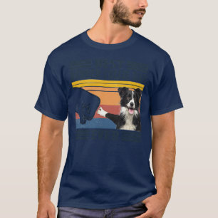 T-shirt Meilleure Frontière pour les hommes Collie Papa Ja
