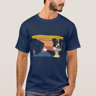 T-shirt Meilleure Frontière pour les hommes Collie Papa Ja