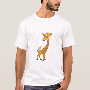 T-shirt Meilleure Giraffe Art Pour Hommes Femmes Giraffe A