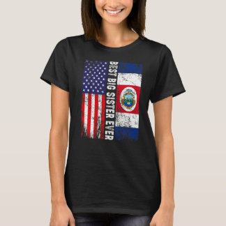T-shirt Meilleure grande soeur jamais Fête des mères Costa