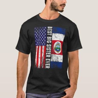 T-shirt Meilleure grande soeur jamais Fête des mères Costa